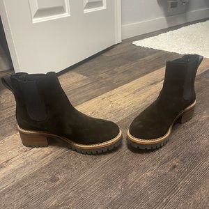 Black Bertichi Suede boots